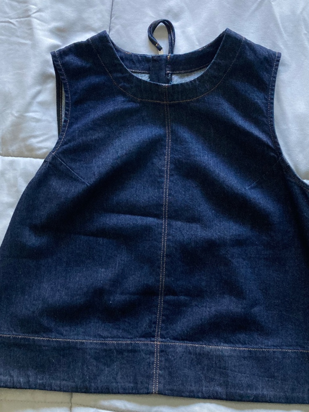 Madewell Sleeveless Jean Top